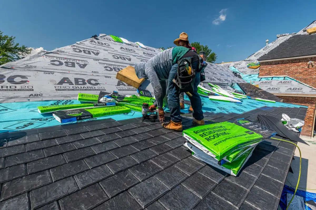 roofing project in Kansas City, MO — 2